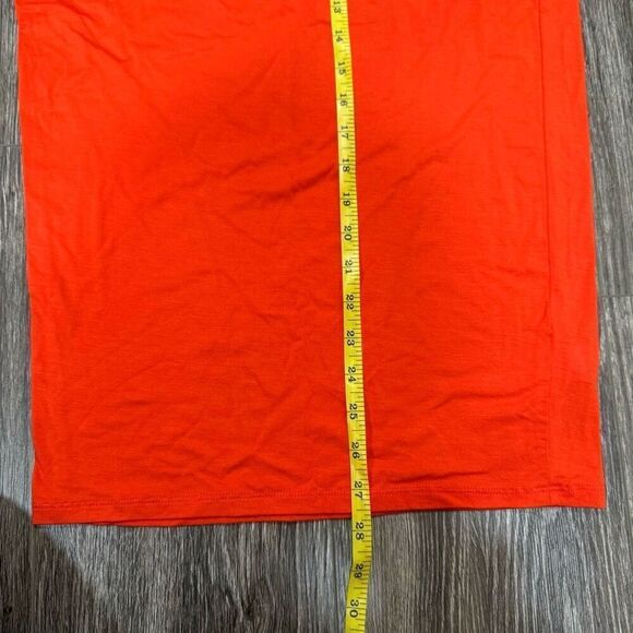 Old Navy New Orange Pencil Skirt - Picture 2 of 5